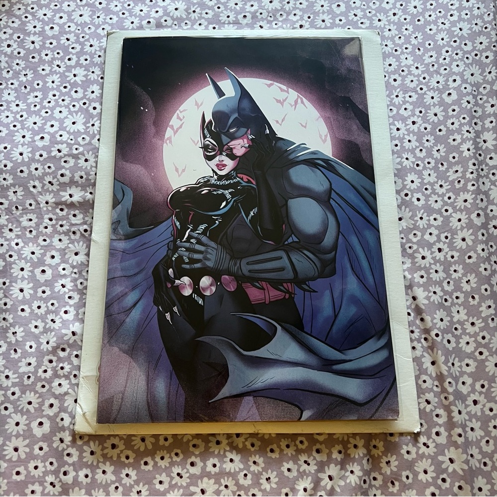DC Comics Batman Returns 1992/Batman & Catwoman Babs Tarr Print Poster Wall Art